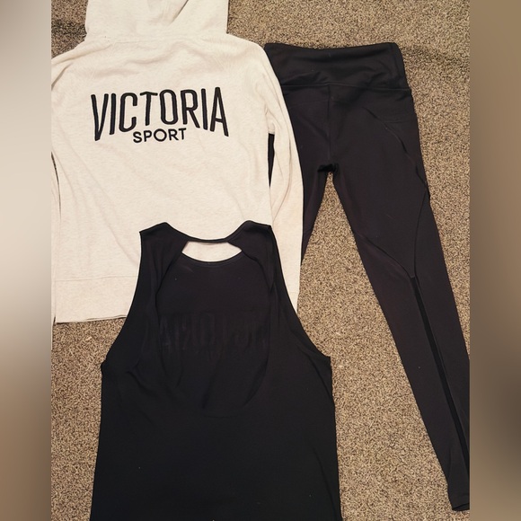 Victoria Sport Hoodie, Tank, Leggings, and Cap Set - Picture 2 of 2